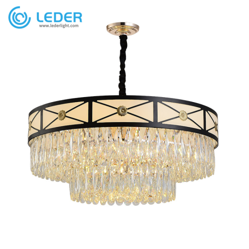 Lámparas de salón de cristal LEDER