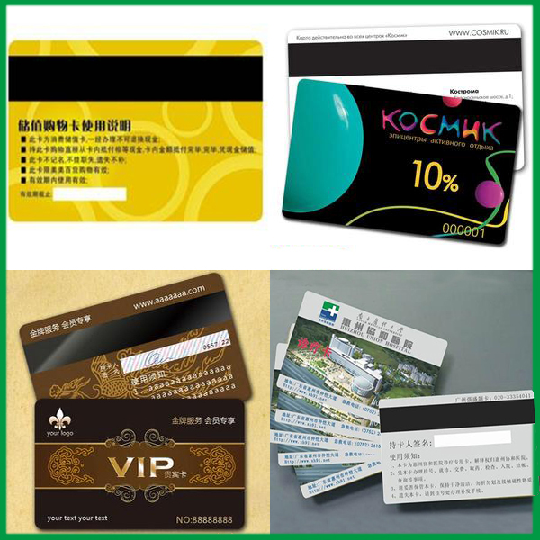 2013 Hot Sell PVC Card with Hico Magnetic Strip