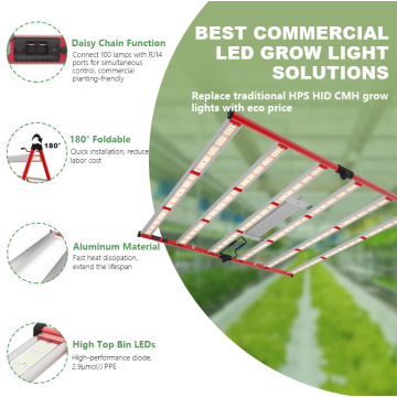Hydroponic System Growing LED -licht voor verticale tuin