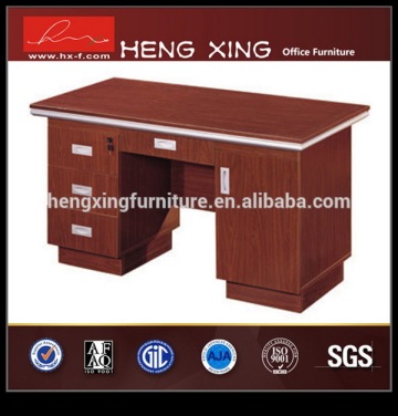 Rectangular classic wood manager desk presidential desk