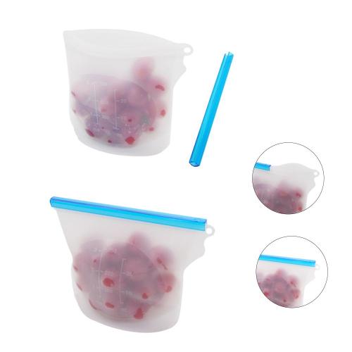 New Design Reusable Silicone Food Storage Bag