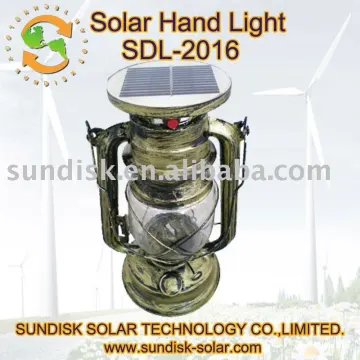 portable solar camping lantern