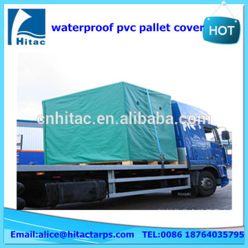 customized fire retardant waterproof pvc pallet cover