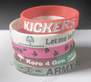 silicone bracelet silicone wristband