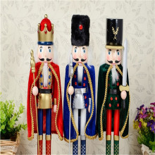 Home nutcracker ornament craft wooden toy soldier nutcracker with 12CM