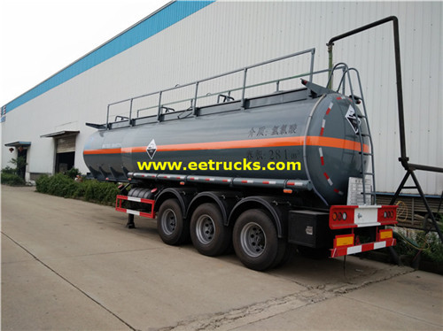 Tri-Axle 28 cbm hydrochloric acid