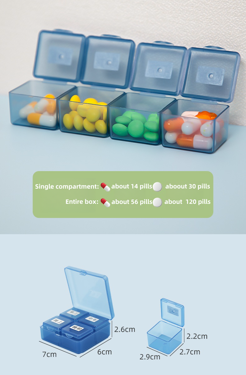 estojo de comprimidos pill case
