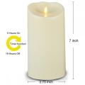 Electric Waterproof Flameless Battery Candles With Timer