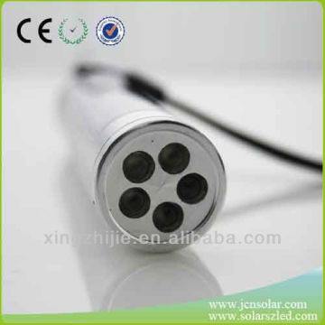 Mini solar energy torch light for foreign market