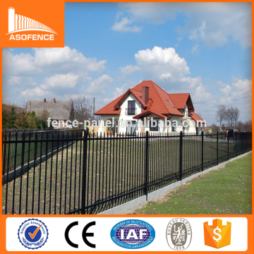 Anping standard good quality garrison security fencing,models of gates and iron fence