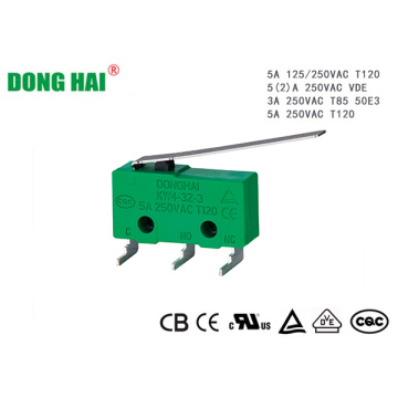 Microinterruptor miniatura para liquidificador