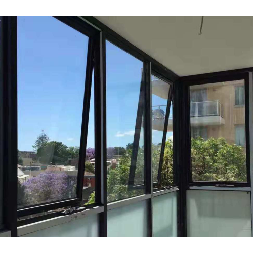 French Glass Aluminum Awning Windows