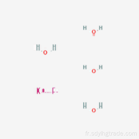 structure de points de Lewis de fluorure de potassium