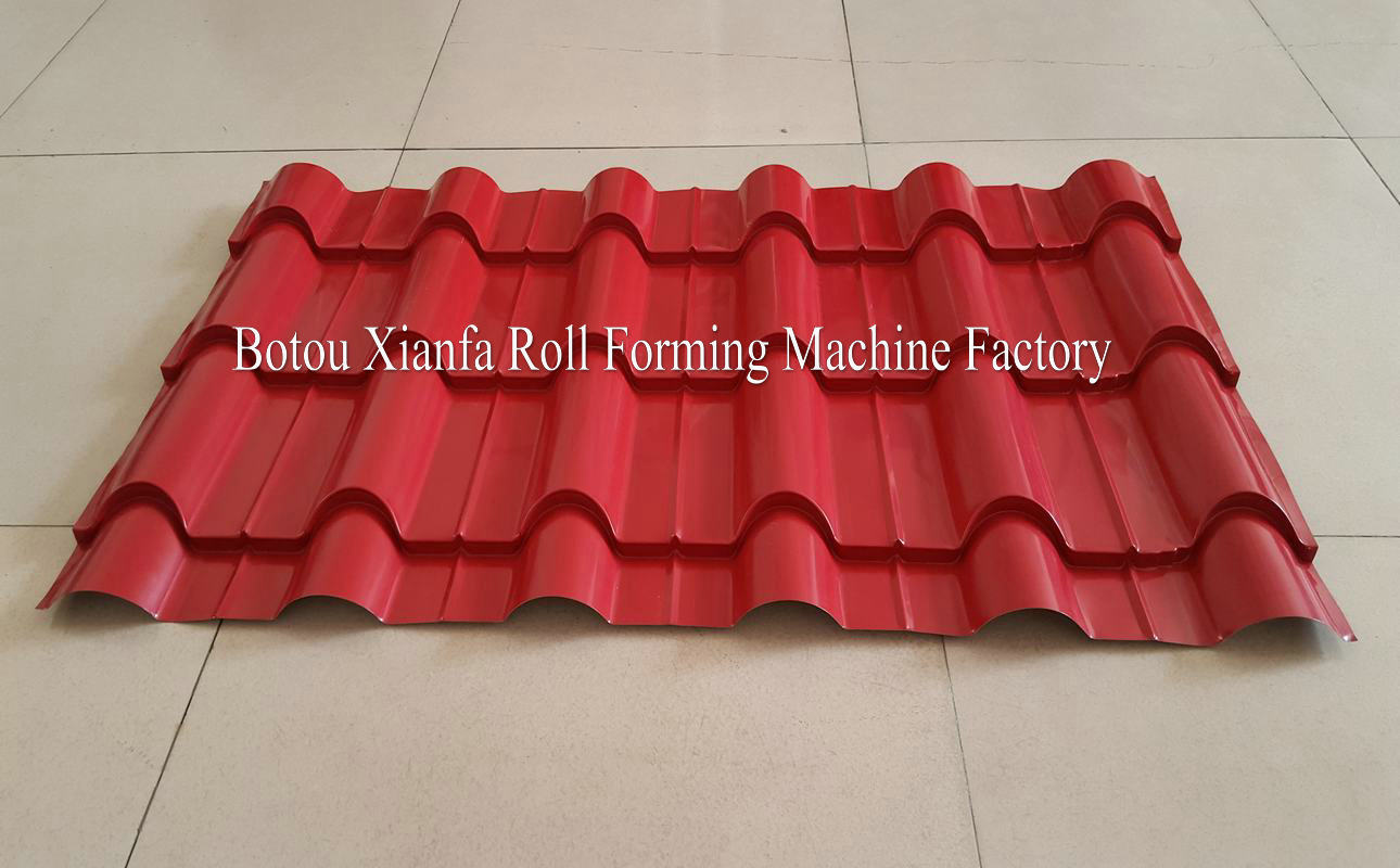 Glazed tile forming Machine