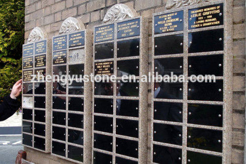 Shanxi Black Granite Columbarium Monument