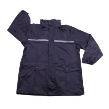 men's waterproof nylon raincoat with zipper
