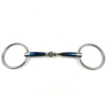 Stainless Steel Horse Mouth Blue Bit Snaffle Bits