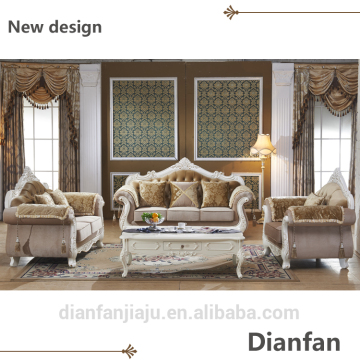 French style luxury country style furniture goodlife sex sofas with paste golden