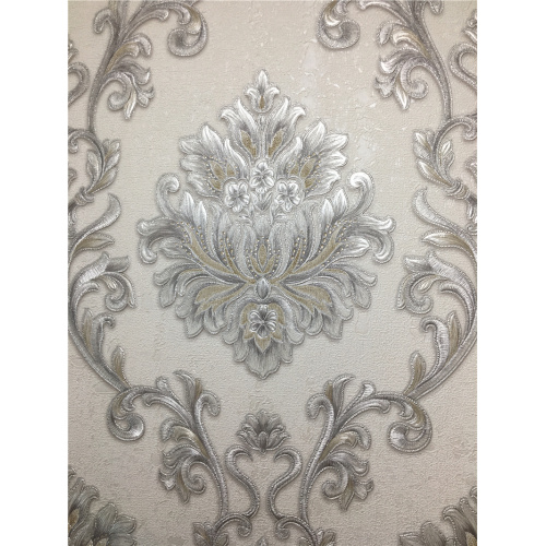 Damacus Flower PVC Wallpaper Designs Wodoodporna tapeta