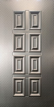 16 gauge embossed metal panel