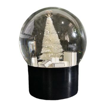 Custom Personalized Trip Souvenir Glass Dome Snowglobe