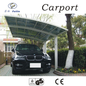 Strong and durable aluminum car parking shade collapsible carport