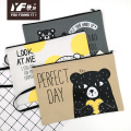 Adorable dog style soft cover glue notebook