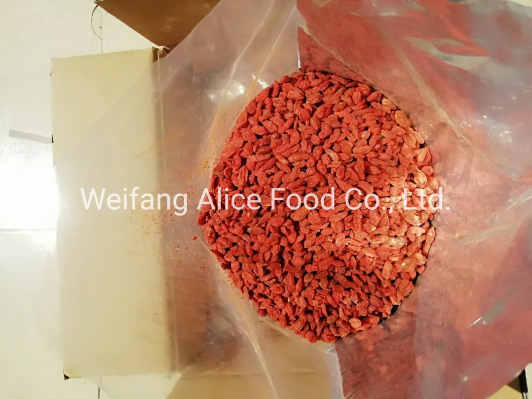 Factory Price Dried Gojiberry Preserved Goji Berry Natural Ningxia Gojiberry