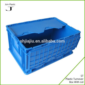 Lid attached industrial waste containers