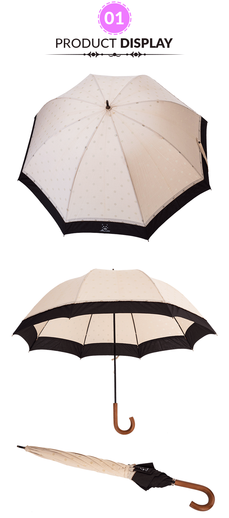 women's birdcage umbrella