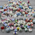 Charms perline in ceramica distanziatore a mano in stile mix 10-26MM