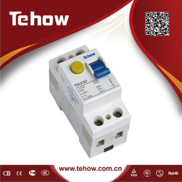 rccb 2pole electric leakage circuit breaker