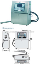 Chinese CIJ Printer plastic date coding machine