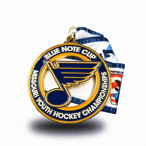 Youth hockey championships cup medal