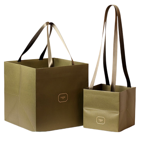 Modern Design Original Printed Kraft Paper Shopping Bag With Cheap Price