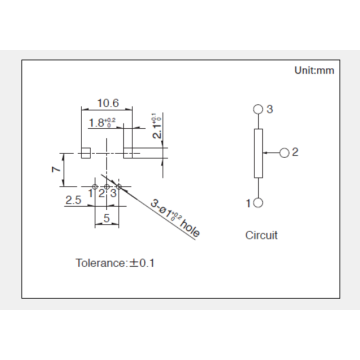 Drehpotentiometer der Serie RK09K