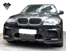 2009-2013 BMW X5 Wide Body Kit - FRP Material, Good Fitment