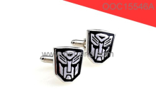 the transformers subject cufflink,Optimus Prime cufflink,Bumblebee cufflink