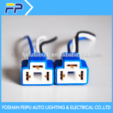 ceramic socket auto bulb socket h4 h1 h3 h7 9005 9006 for auto halogen bulb