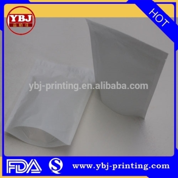 white color Zipper Pouches/Plastic Zipper Bag