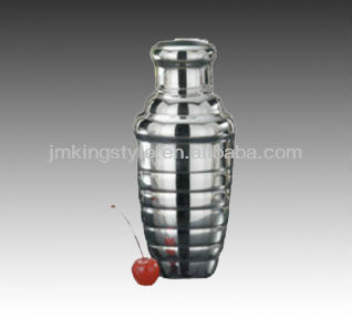 Hat style 500ML Stainless steel cocktail shaker/vodka