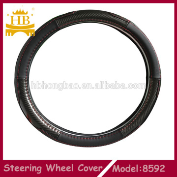 Carbon fiber steering wheel cover Auto steering wheel cover