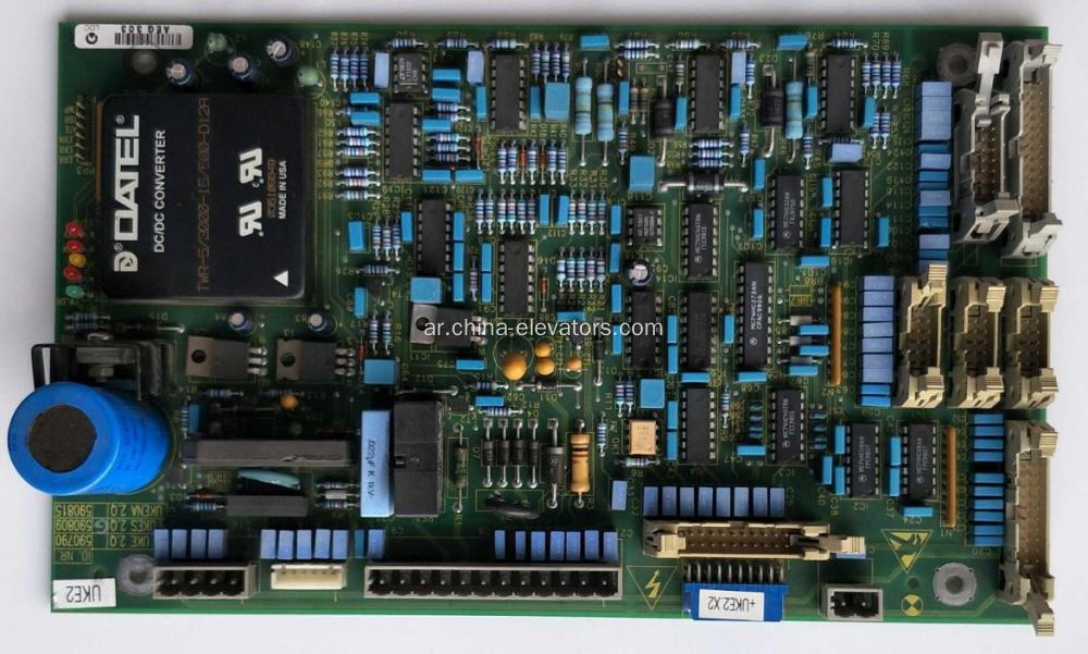 590809 SCH ****** 300P مصعد العاكس PCB UKES 2.Q