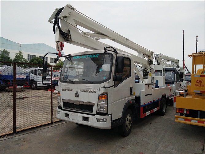 18m SINOTRUK Aerial Platform Lift Vehicles