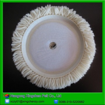 Metal Buffing Natural Wool Double Side Diamond Polishing Pad