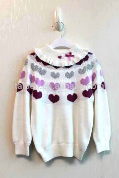 Wholesale Lovely Knitting Patterns Children Sweater