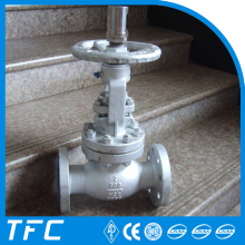 metal seat cast steel flange end globe valve