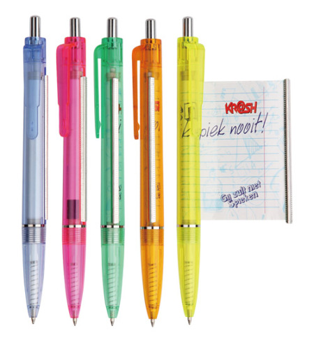 ปากกาแบนเนอร์สีโปร่งแสง