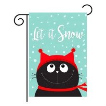 New design custom printed decorative outdoor garden flag