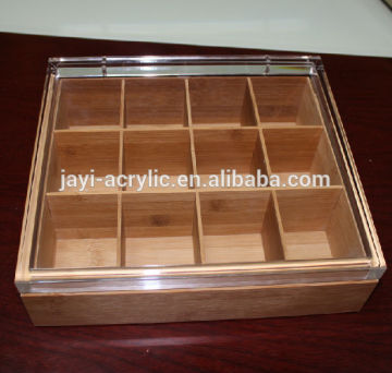 Hot Sale Wooden Boxes With Glass Lids